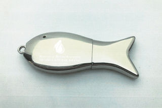 Flash Drives - Metal Fish